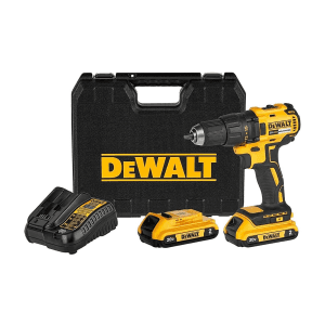 Dewalt 18V / 13mm Li-ion Cordless Brushless Hammer Drill Machine With 2x2.0 Ah Batteries & Charger, DCD7781D2-IN