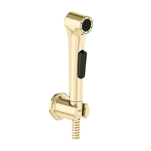 Kohler Elate Single-function Health Faucet with Hose & Bracket in French Gold Finish, K-97258IN-ZZ-AF