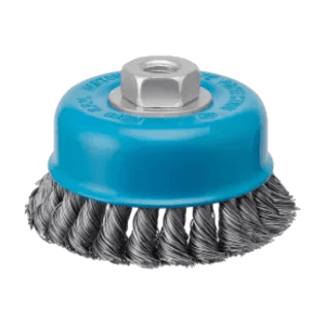 Norton Clipper 80 mm Dia. Twisted Wire Brush Wheel, CPWB3