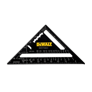 Dewalt 7 Inch / 177 mm Premium Rafter Square, DWHT46031-0