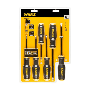 Dewalt 6 Pcs Full Fit Screwdriver Set, DWHT0-62056