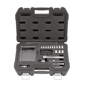 Dewalt 37 Pcs 1/4 Inch Sq. Drive 6 Pt Socket Set, DWMT19238-1