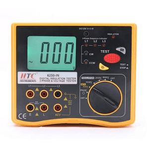 HTC 5000V / 200G Ohm Digital Insualtion Tester, 6250IN