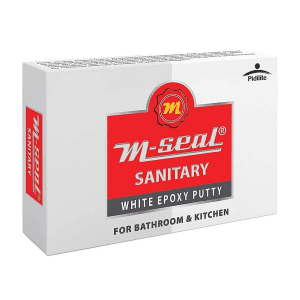 M-Seal Sanitary 50 Gms White Epoxy Putty (Pack of 20 Pcs)