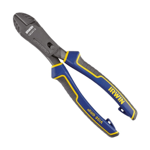 Irwin 8 inch / 200 mm Max Leverage Diagonal Cutting Plier  With Vise Grip & Power Slot, 1902413