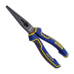 Irwin 8 inch / 200 mm Standard Long Nose Plier With Vise Grip, 1902418