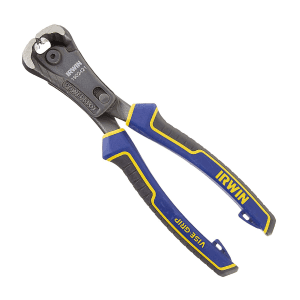Irwin 8 inch / 200 mm Max Leverage End Cutting Pliers With Vise Grip & Power Slot, 1902421
