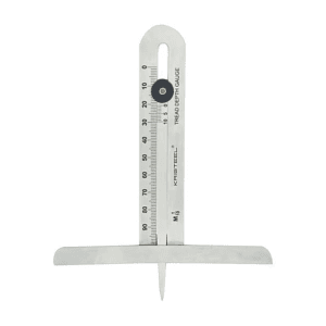 Kristeel 0 - 100 mm / 4 inch Tyre Depth Gauge (Big), TDG B