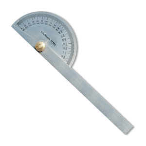 Ozar 0 - 180° Round Head Protractor, ZPM-0965