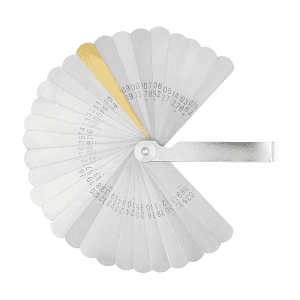 Hogert 75 mm Feeler, 31 Gauges, 0.004 - 0.88 mm, HT8G331