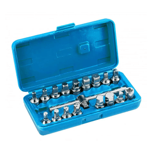 Hogert 18 Pcs Oil Drain Wrenches Set, HT8G321
