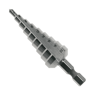 Makita 4-20 mm Step Drill Bit Straight Flute, D-40098