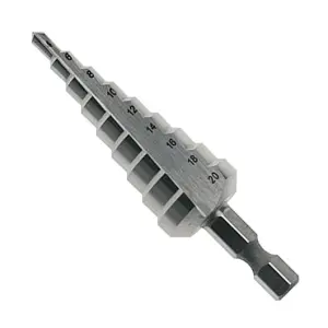 Makita 4-32 mm Step Drill Bit Straight Flute, D-40107