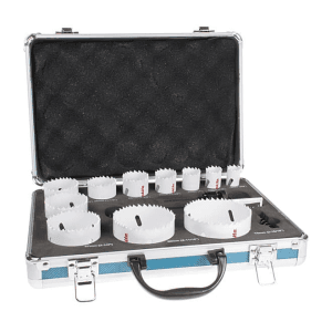 Makita 13 Pcs Electrician Bi-Metal Holesaw Set, D-47298