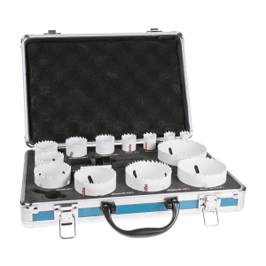 Makita 15 Pcs General use Bi-Metal Holesaw Set, D-47307