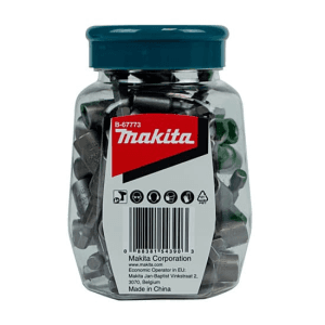 Makita 8 mm / 1/4 inch Sq. Drive Magnet Nut Setter Candy Jar (Pack of 50 Pcs), B-67773