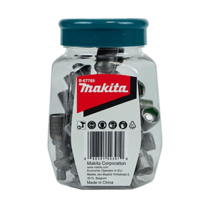 Makita 10 mm / 1/4 inch Sq. Drive Magnet Nut Setter Candy Jar (Pack of 30 Pcs), B-67789