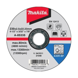 Makita 100 x 2.5 x 16 mm Cut-Off Wheel (Pack of 10 Pcs), A-85298