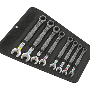 Wera 6000 Joker 8 Imperial Set 1 of Ratcheting Combination Wrenches Imperial, 05020012001