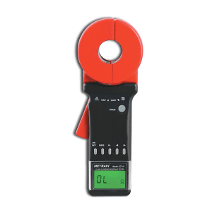 Metravi 4 Digits / 0.01Ohm - 1500Ohm Resistance Range Clamp On Ground Resistance Tester With Round Jaw, CET-01