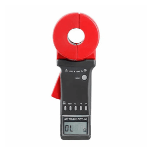 Metravi 4 Digits / 0.01Ohm - 199Ohm Resistance Range Clamp On Ground Resistance Tester With Round Jaw, CET-06