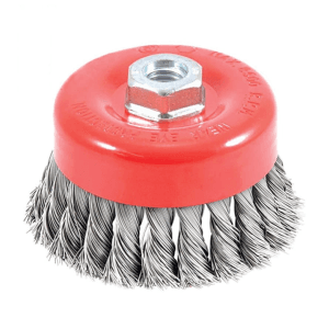 Freemans  75 mm Dia. Wire Cup Brush (Steel Twisted Bristles), WCB75-10