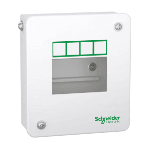 Schneider Electric 4 Way Single Door Metal Enclosures (IP30), A9HMES04