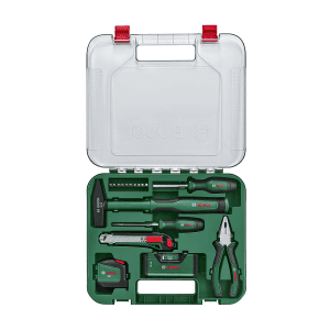 Bosch 17 Pcs Universal Hand Tool Set, 1 600 A02 BY5