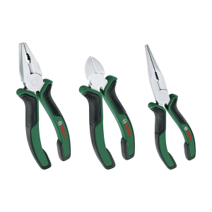 Bosch 3 Pcs Pliers Set, 1 600 A02 C0S