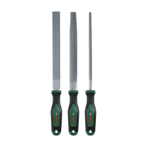 Bosch 200 mm Wood Rasp File Set (Pack of 3 Pcs), 1 600 A02 ZB1