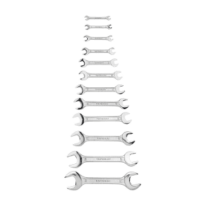 Taparia 12 Pcs Double Ended Open Jaw Spanners Set, DEP 12
