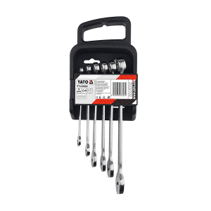 Yato 6 Pcs, 8 mm - 17 mm Combination Spanner Set, YT-03606