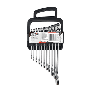 Yato 11 Pcs, 8 mm - 22 mm Combination Spanner Set, YT- 03616