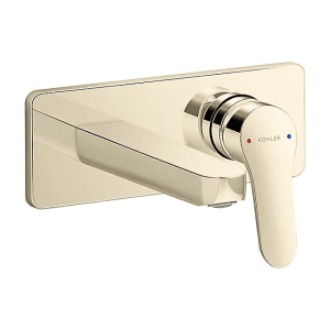 Kohler Accliv Single Control Wall Mount Basin / Lavatory Faucet Trim In Polished Chrome Finish, K-26791IN-4ND-AF