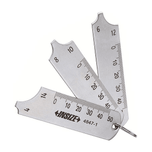 Insize 0 - 50 mm Fillet Welding Gauge, 4847-1