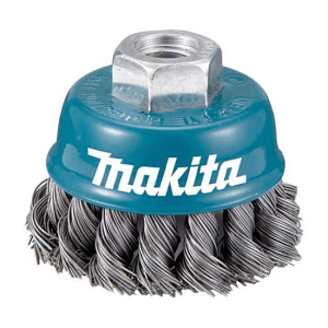 Makita 75 mm Dia. Wire Cup Brush with Knotted Wire, D-24125