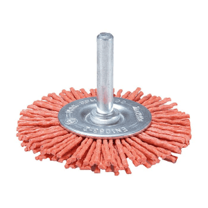 Makita 38 mm  Dia. x 6 mm Shank Nylon Wheel Brush for Drill (Coarse), D-45565