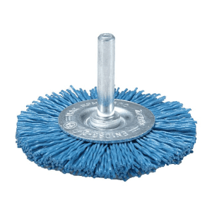 Makita 38 mm  Dia. x 6 mm Shank Nylon Wheel Brush for Drill (Fine), D-45618
