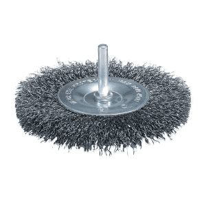 Makita 50 mm Dia x 6 mm Shank Wire Wheel Brush with Crimped Wire, D-39964