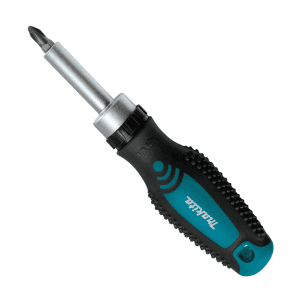 Makita Ph2 x 25 mm Blade Length Ratchet Phillips Screwdriver, D-58833