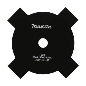 Makita 230 mm / 4 Teeth Brush Cutter Blade, D-66008