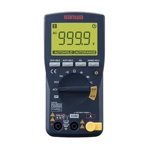 Sanwa 4 Digit / 9999 Count TRMS Digital Multimeter, CD5002