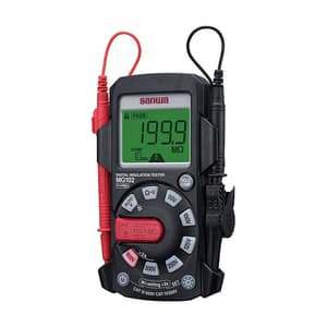 Sanwa 1000V / 4000 MOhms Pocket-sized Digital Insulation Resistance Tester, MG102