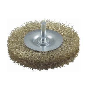 Bosch 75 mm Dia. Brass-Coated Brushing Wire Wheel, 2 608 622 009