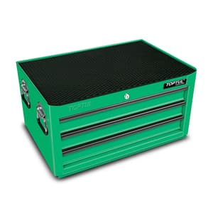 Toptul 27 Inch 3 Drawer General Series Middle Tool Chest (Green), TBAA0304
