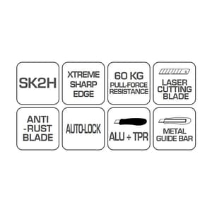 Hogert 18 mm Snap - Off Blade Knife (Max 60 kg), HT4C637