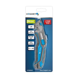 Hogert 19 x 60 mm Knife With Utility Blades (Self - Retracting), HT4C642