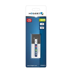 Hogert 19 mm trapezoidal blades (Pack of 10 Pcs), HT4C673