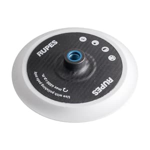 Rupes 150 mm Dia. Rotary Polisher Velcro Pad, 992.6