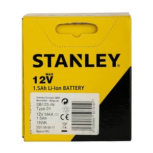 Stanley 10.8V / 1.5 Ah Battery Pack, SB12S